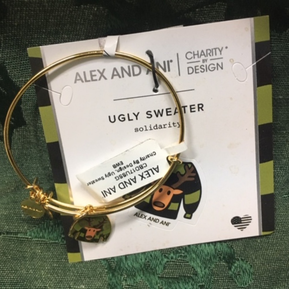 Alex and Ani "Ugly Sweater" Bracelet